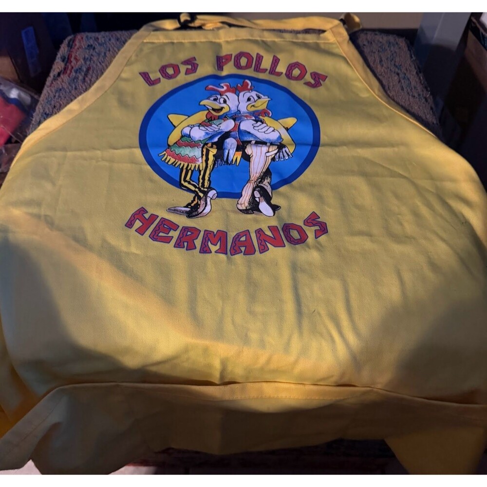 Breaking Bad Los Pollos Hermanos Yellow Apron Loot Crate 2015 Gus Fring